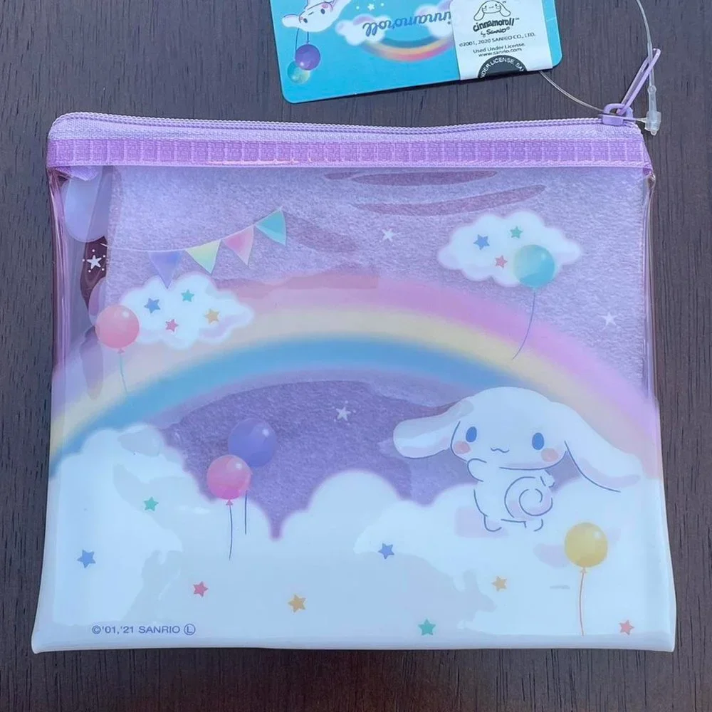 Sanrio Cinnamoroll Purple Mini Zipper Bag